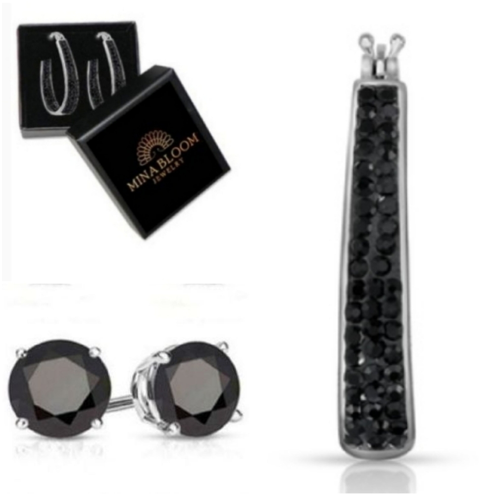 💎 Swarovski Crystal Earring Set